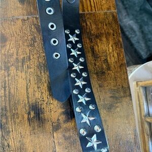SOLD!!!!!




Black Belt with Silver Star Studs